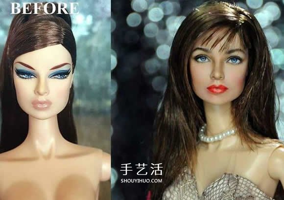 神奇的廉價玩偶化妝術 改造后跟真人無差！ -  itrip.net.cn