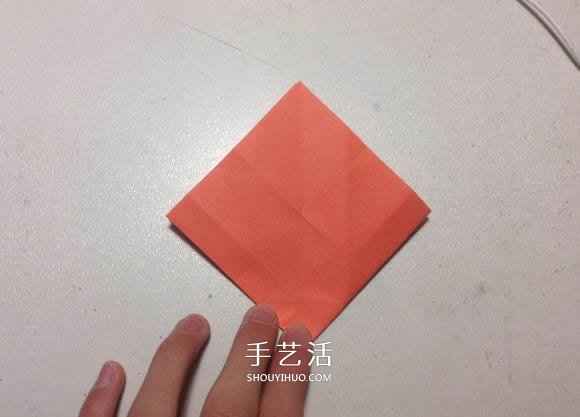 怎么折紙月季花的方法 手工月季花的折法圖解 -  itrip.net.cn