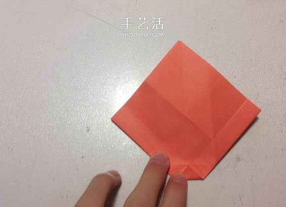 怎么折紙月季花的方法 手工月季花的折法圖解 -  itrip.net.cn