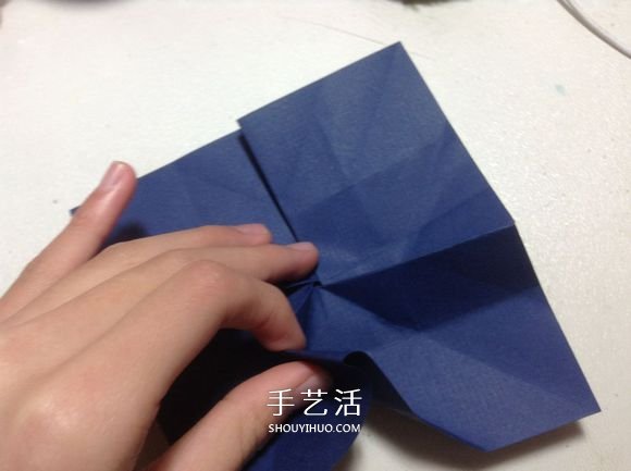 怎么折紙月季花的方法 手工月季花的折法圖解 -  itrip.net.cn