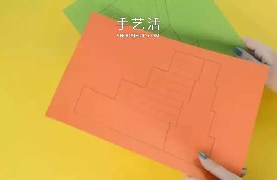 幼兒園彩色卡紙手工制作 簡單DIY可愛小動物 -  itrip.net.cn