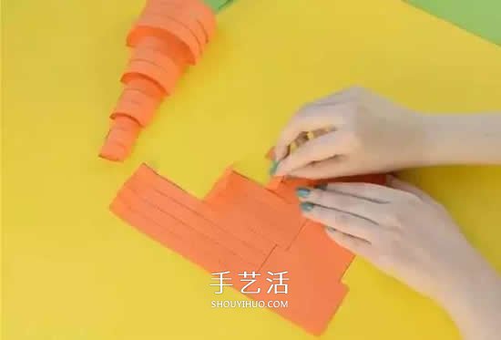 幼兒園彩色卡紙手工制作 簡單DIY可愛小動物 -  itrip.net.cn