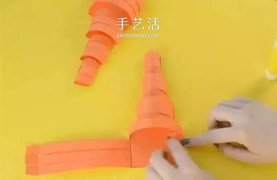 幼兒園彩色卡紙手工制作 簡單DIY可愛小動物 -  itrip.net.cn