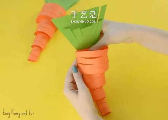幼兒園彩色卡紙手工制作 簡單DIY可愛小動物 -  itrip.net.cn