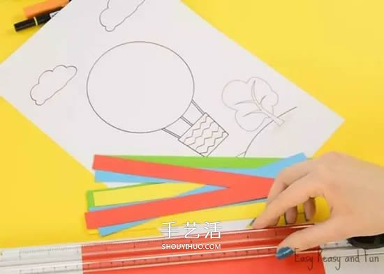 幼兒園彩色卡紙手工制作 簡單DIY可愛小動物 -  itrip.net.cn