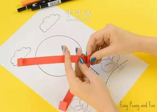 幼兒園彩色卡紙手工制作 簡單DIY可愛小動物 -  itrip.net.cn