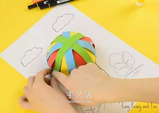 幼兒園彩色卡紙手工制作 簡單DIY可愛小動物 -  itrip.net.cn