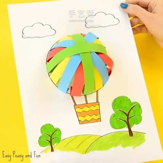 幼兒園彩色卡紙手工制作 簡單DIY可愛小動物 -  itrip.net.cn