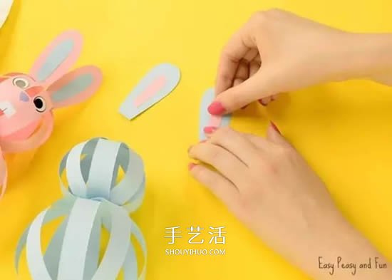 幼兒園彩色卡紙手工制作 簡單DIY可愛小動物 -  itrip.net.cn