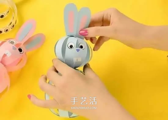 幼兒園彩色卡紙手工制作 簡單DIY可愛小動物 -  itrip.net.cn
