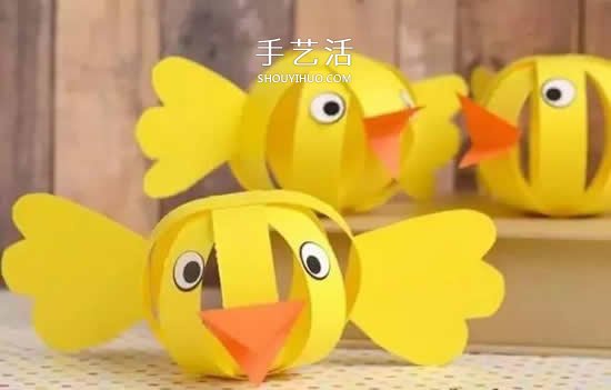 幼兒園彩色卡紙手工制作 簡單DIY可愛小動物 -  itrip.net.cn