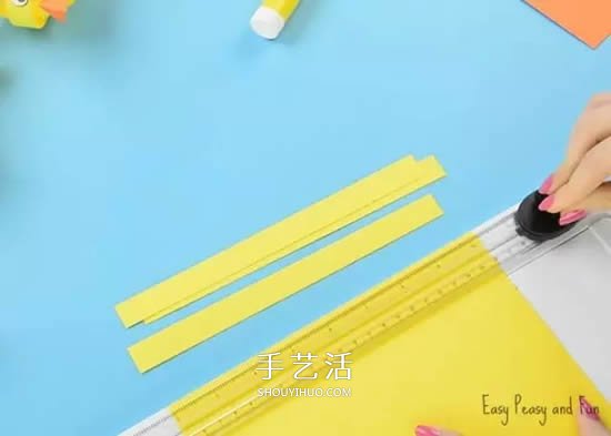幼兒園彩色卡紙手工制作 簡單DIY可愛小動物 -  itrip.net.cn