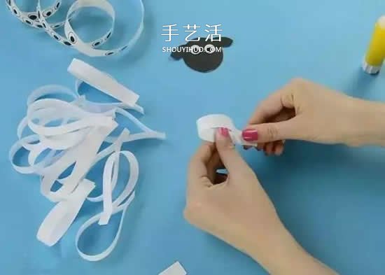 幼兒園彩色卡紙手工制作 簡單DIY可愛小動物 -  itrip.net.cn