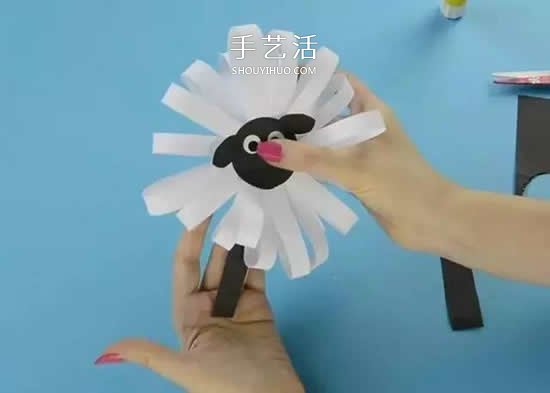 幼兒園彩色卡紙手工制作 簡單DIY可愛小動物 -  itrip.net.cn