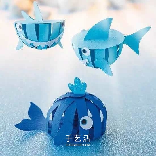 幼兒園彩色卡紙手工制作 簡單DIY可愛小動物 -  itrip.net.cn