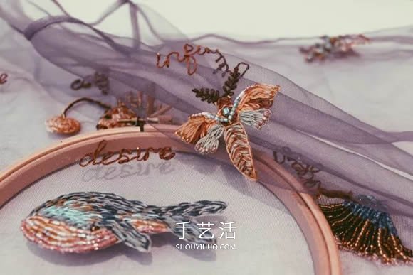 在薄紗上刺繡 讓衣服仿佛活過來了一樣精彩！ -  itrip.net.cn