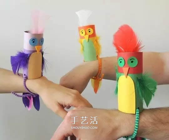 簡單幼兒環(huán)保小制作 衛(wèi)生紙卷芯廢物利用大全 -  itrip.net.cn