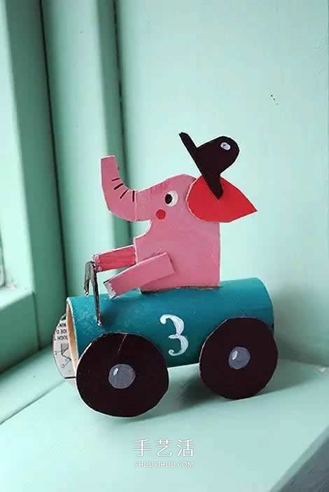 簡單幼兒環(huán)保小制作 衛(wèi)生紙卷芯廢物利用大全 -  itrip.net.cn