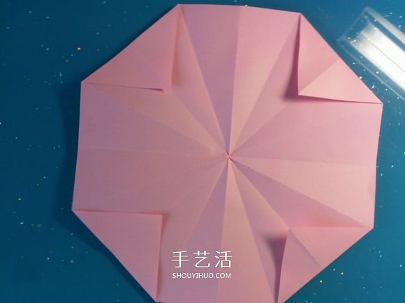怎么折紙立體鉆石圖解 折一個超大的送女友吧 -  itrip.net.cn