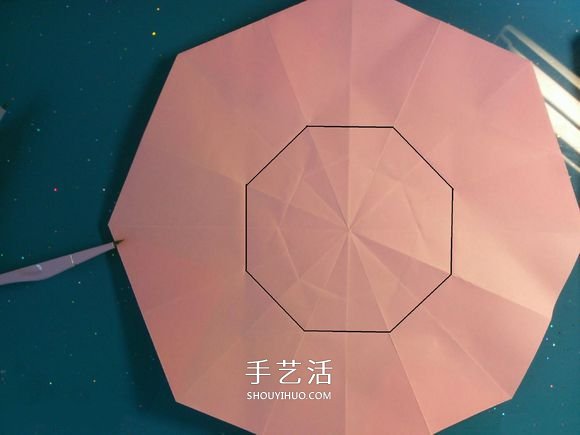 怎么折紙立體鉆石圖解 折一個超大的送女友吧 -  itrip.net.cn