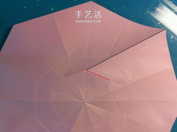 怎么折紙立體鉆石圖解 折一個超大的送女友吧 -  itrip.net.cn