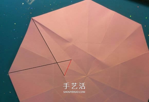 怎么折紙立體鉆石圖解 折一個超大的送女友吧 -  itrip.net.cn