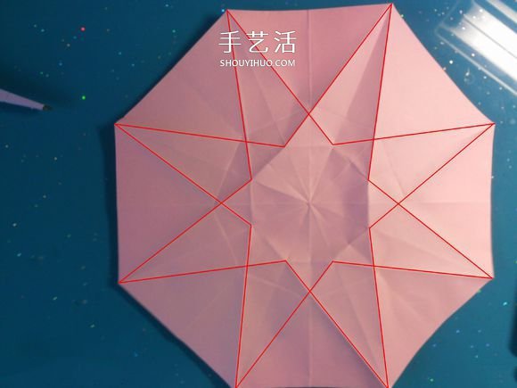 怎么折紙立體鉆石圖解 折一個超大的送女友吧 -  itrip.net.cn