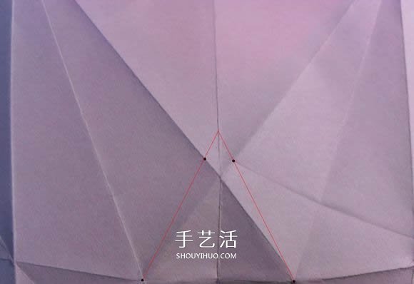 怎么折紙立體鉆石圖解 折一個超大的送女友吧 -  itrip.net.cn