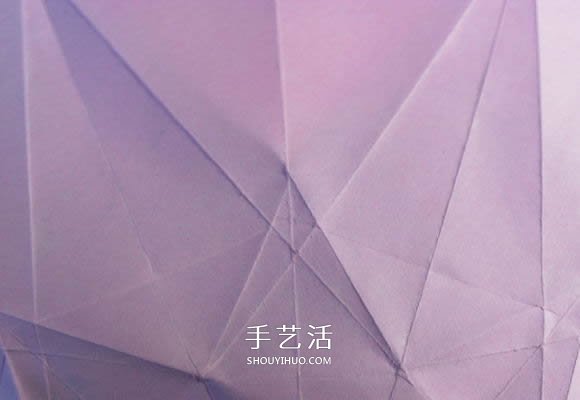 怎么折紙立體鉆石圖解 折一個超大的送女友吧 -  itrip.net.cn