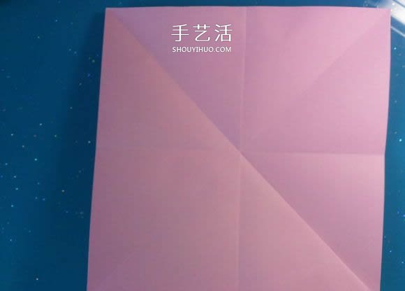 怎么折紙立體鉆石圖解 折一個超大的送女友吧 -  itrip.net.cn