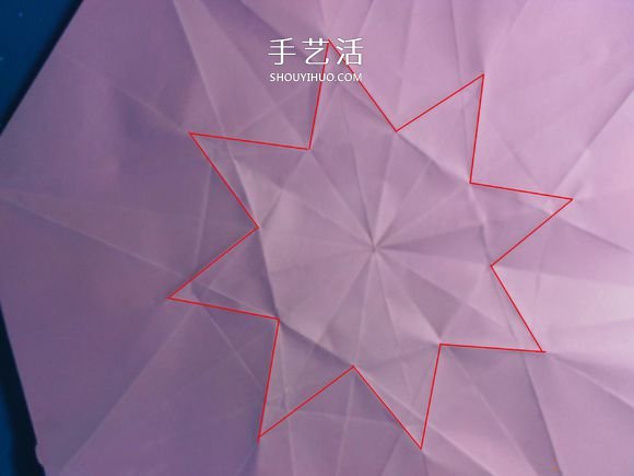 怎么折紙立體鉆石圖解 折一個超大的送女友吧 -  itrip.net.cn