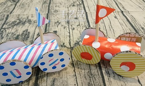 自制橡皮筋回力車(chē)教程 橡皮筋動(dòng)力小車(chē)制作圖 -  itrip.net.cn