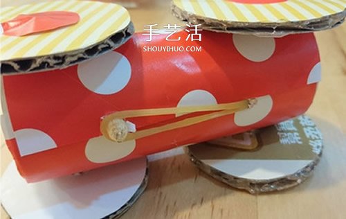 自制橡皮筋回力車(chē)教程 橡皮筋動(dòng)力小車(chē)制作圖 -  itrip.net.cn