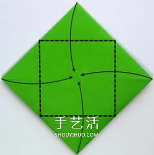 四角垃圾盒怎么疊圖解 折紙漂亮垃圾盒步驟圖 -  itrip.net.cn