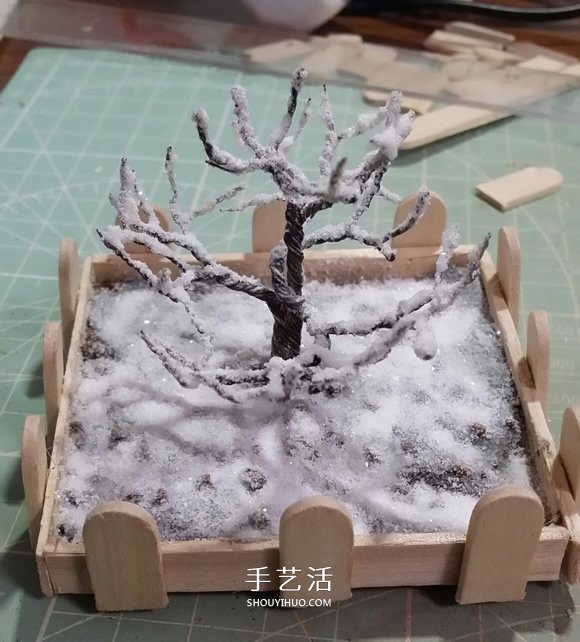 瞅瞅教你做：用細鐵絲制作漂亮的大樹裝飾品 -  itrip.net.cn