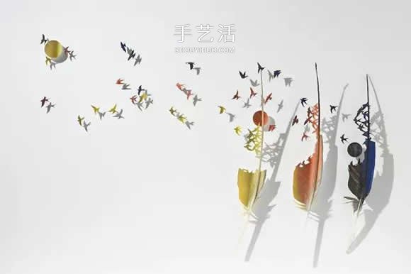 他用鳥毛進行雕刻 百萬人爭相收藏他的作品  -  itrip.net.cn