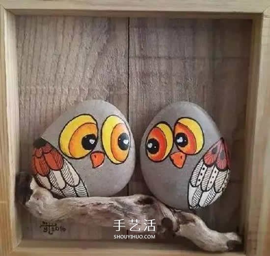 創(chuàng)意超棒的兒童石頭畫(huà)作品 每一個(gè)都好想學(xué)！ -  itrip.net.cn
