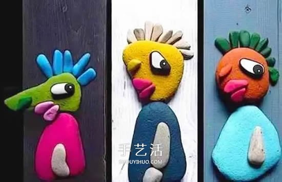 創(chuàng)意超棒的兒童石頭畫(huà)作品 每一個(gè)都好想學(xué)！ -  itrip.net.cn