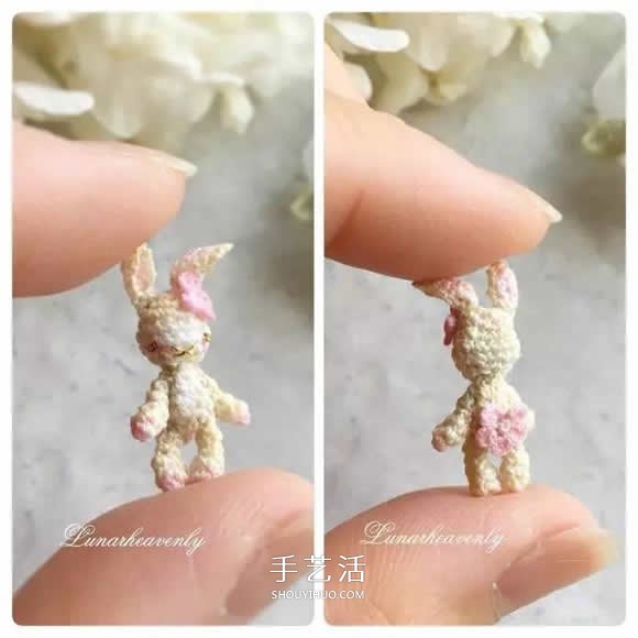 美得不像話！袖珍鉤針花朵飾品作品圖片欣賞 -  itrip.net.cn