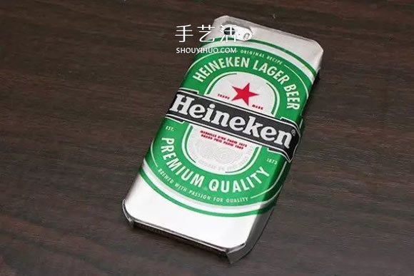 易拉罐怎么做手機殼 自制男人味十足的手機殼 -  itrip.net.cn