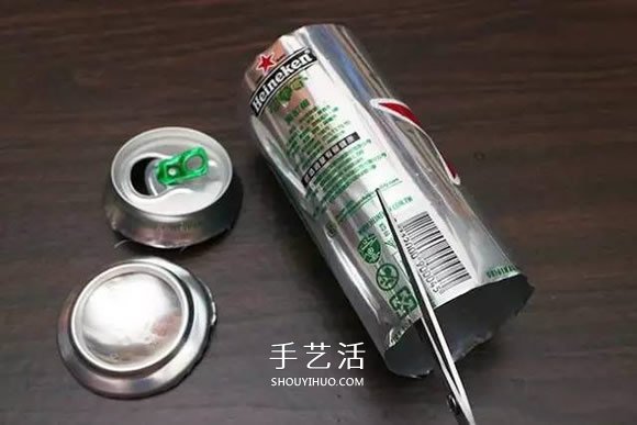 易拉罐怎么做手機殼 自制男人味十足的手機殼 -  itrip.net.cn