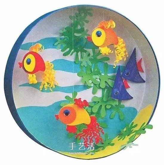 自制玩具水族箱的方法 兒童手工做魚(yú)缸的教程 -  itrip.net.cn