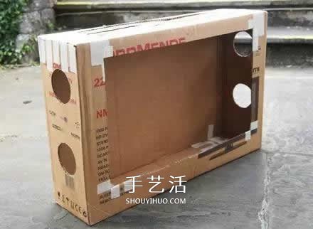 自制玩具水族箱的方法 兒童手工做魚(yú)缸的教程 -  itrip.net.cn