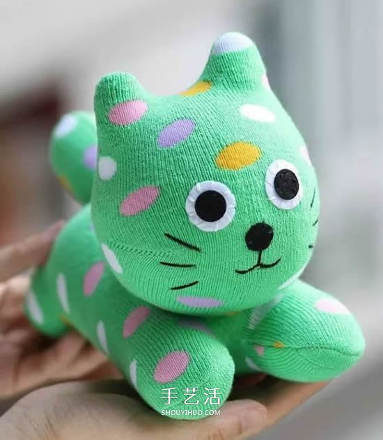超可愛襪子娃娃作品圖片 以及如何制作的教程 -  itrip.net.cn
