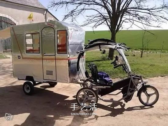 驚倒一片！開不起汽車房車 還有自行車房車！  -  itrip.net.cn