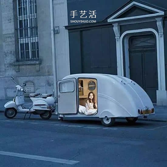 驚倒一片！開不起汽車房車 還有自行車房車！  -  itrip.net.cn
