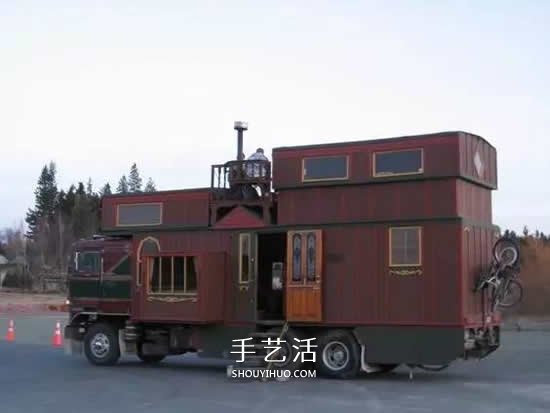 驚倒一片！開不起汽車房車 還有自行車房車！  -  itrip.net.cn