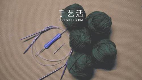 手工毛線編織單肩挎包的方法圖解教程 -  itrip.net.cn