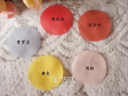 雪紡布花的制作方法 自制雪紡布花朵發(fā)夾 -  itrip.net.cn