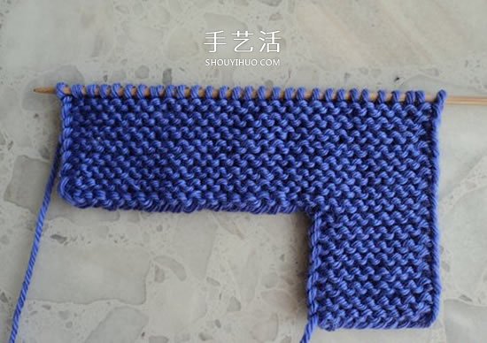 兩種毛線搭配 手工編織漂亮地板鞋的織法圖解 -  itrip.net.cn